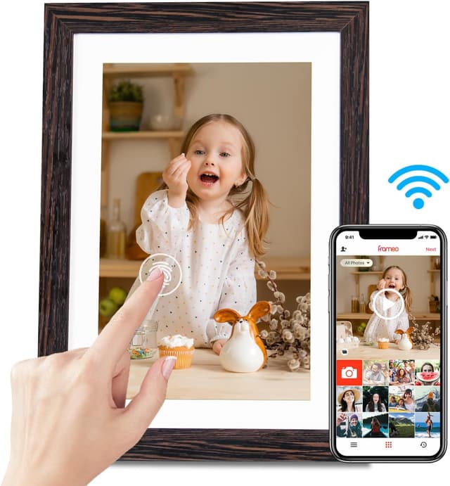 Thumbnail 5 de Hesmor Frameo 10.1 Inch Digital Photo Frame