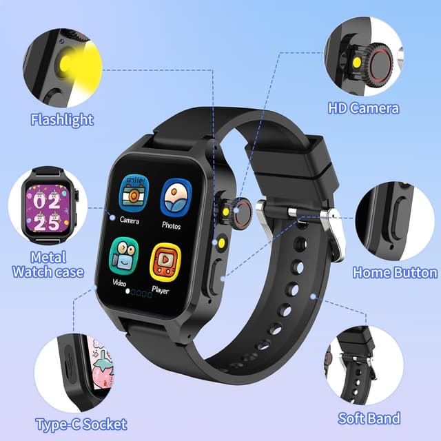Thumbnail 6 de Kids Education Smart Watch with 32 Games