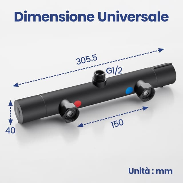 Thumbnail 1 de Auralum Miscelatore Termostatico Doccia 38℃