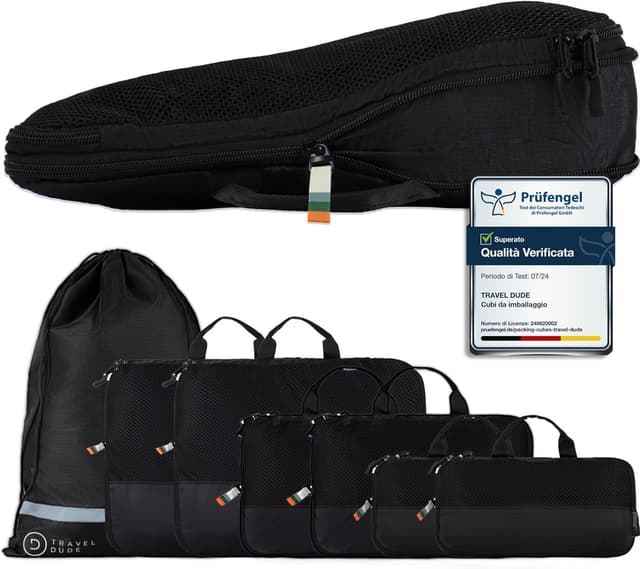 Detalle de Travel Dude Travel Dudes organizer 7 cubi da viaggio