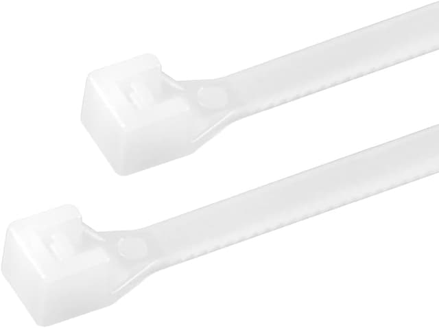 Detalle de LogiLink KAB0004 Kabelbinder 300 x 3,4 mm, transparent (100 Stück)