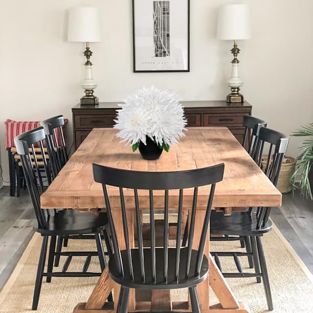 Detalle 2 de Oairse Chrysanthemum Silk Flowers in Pot