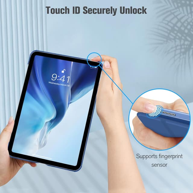 Thumbnail 6 de FINTIE Custodia per iPad 11ª e 10ª generazione: cover sottile con auto sveglia/sonno Navy