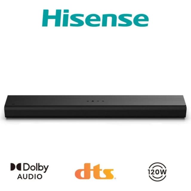 Detalle de Hisense HS1000 barra de sonido 120W