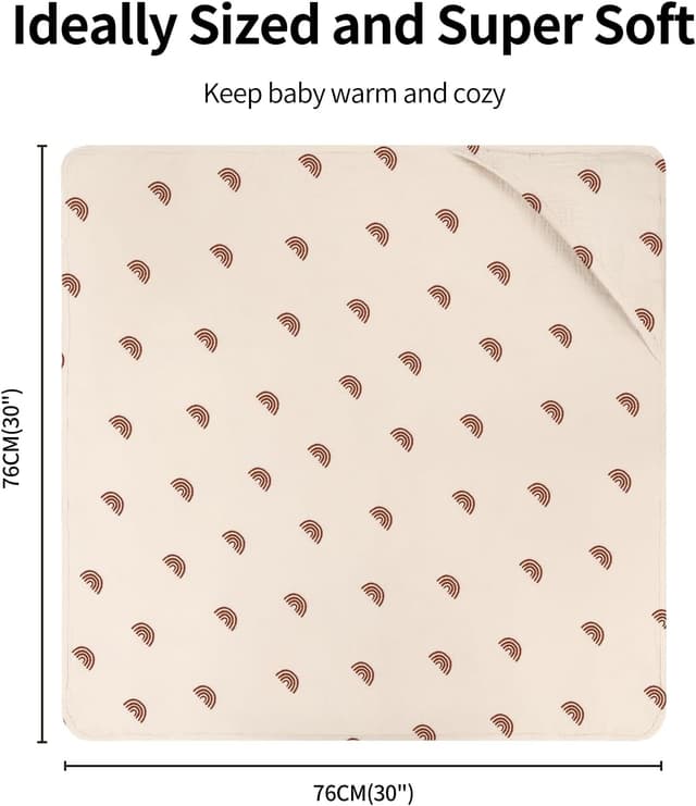 Thumbnail 6 de Peepeemax Kapuzenhandtuch Baby 76x76 cm