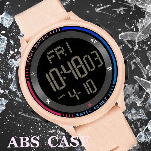 Detalle 2 de findtime Digital Damenuhr 13 mm 5ATM