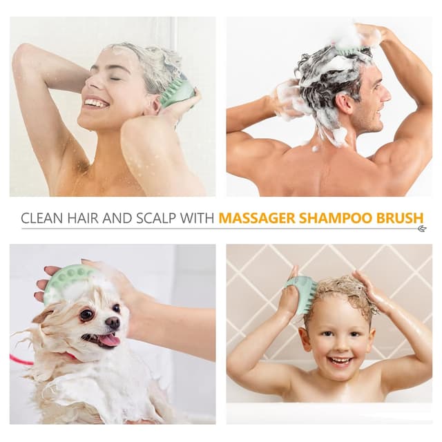 Thumbnail 4 de Sndyi Scalp Massager Shampoo Brush for Dandruff Removal