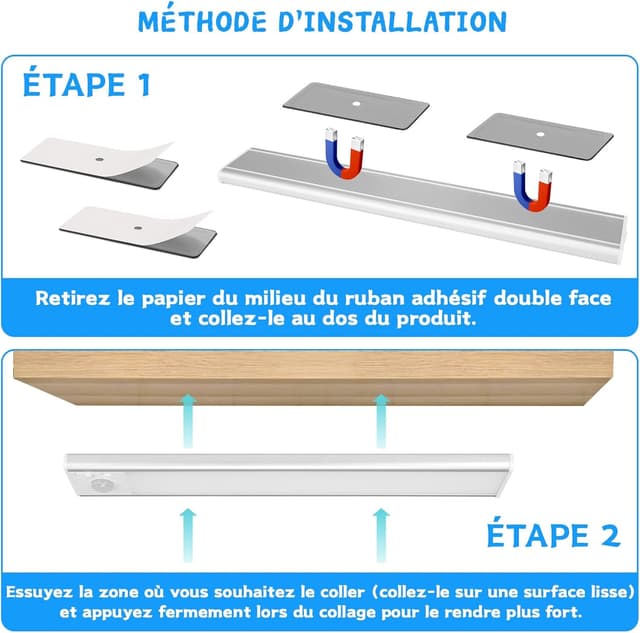 Thumbnail 5 de Haokiang Luz Led con sensor de movimiento 24cm
