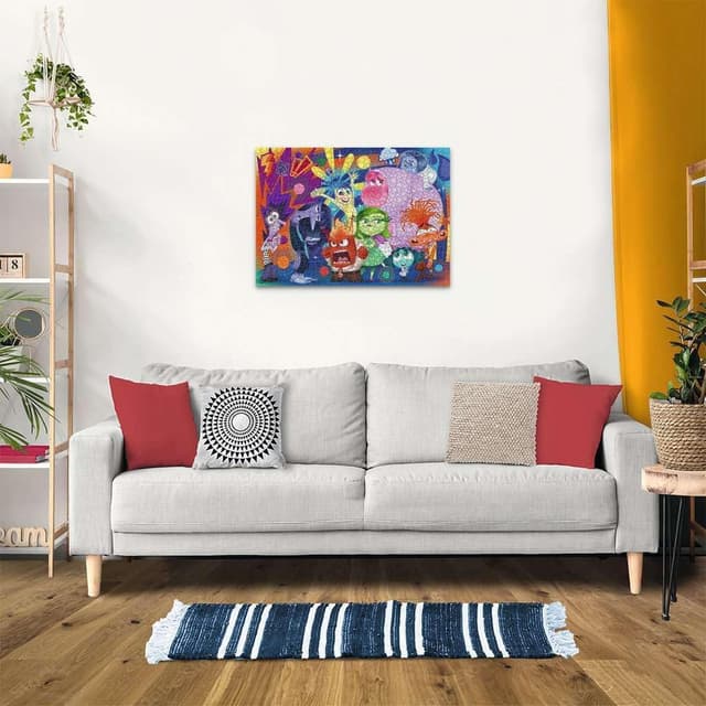 Detalle 2 de Ravensburger Puzzle 1000 pièces Inside Out 2 (70 x 50 cm) – Pour adultes et enfants dès 14 ans