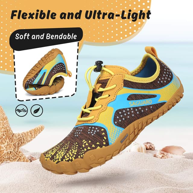 Detalle de Scarpe barefoot minimaliste Saguaro per bambini e ragazzi, outdoor e indoor