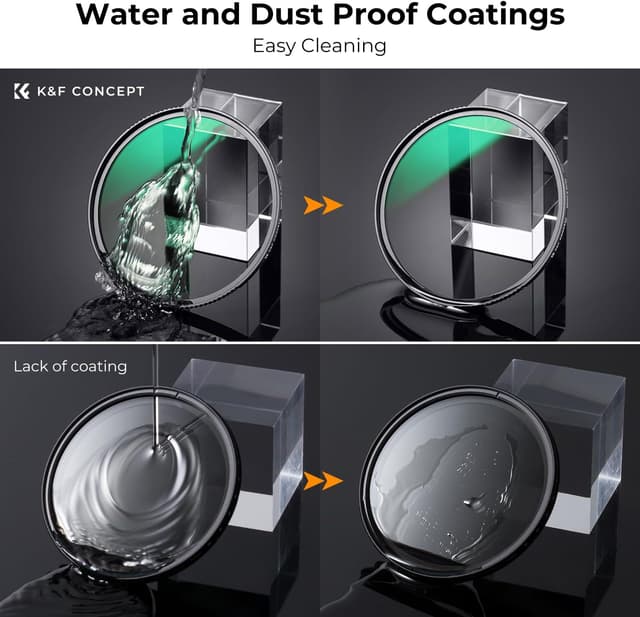 Thumbnail 6 de K&F CONCEPT Nano-X 82mm UV Ultra Low Reflection Lens Filter (28-layer, slim frame)