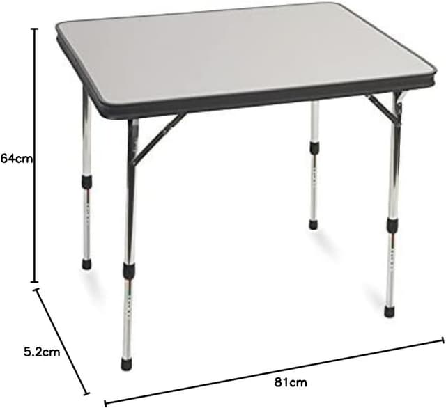 Thumbnail 1 de Crespo Mesa de Aluminio 80x60x70 - Resistente y Ligera