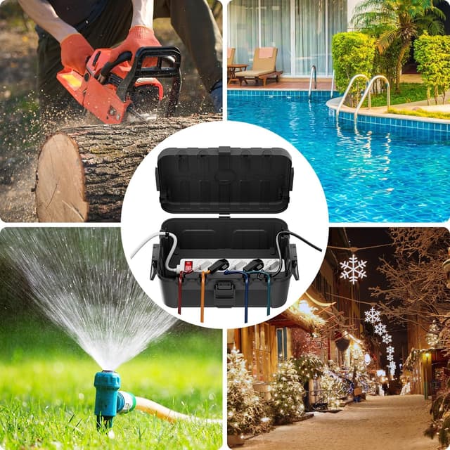 Thumbnail 6 de RESTMO große wasserdichte Kabelbox 32x22x13 cm