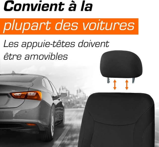 Detalle 2 de Housse appui-tête universelle Upgrade4cars