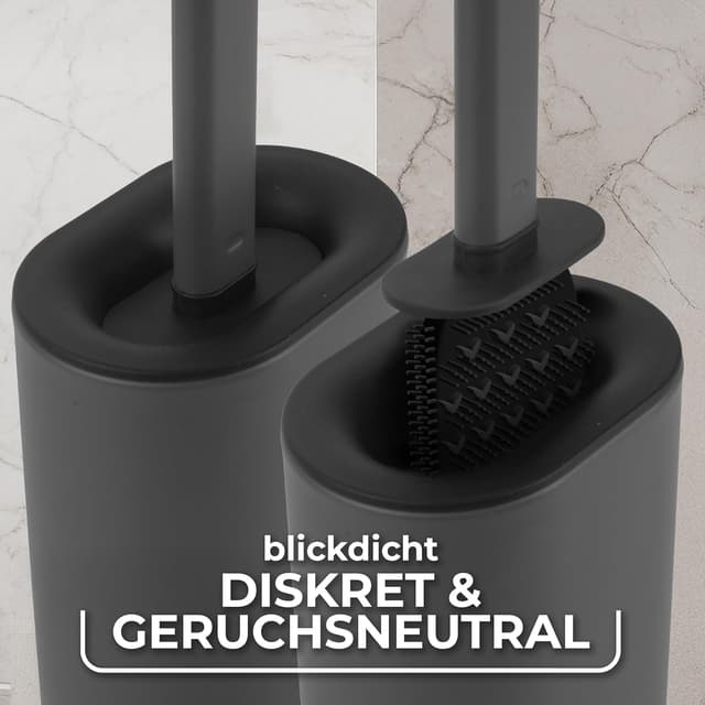 Thumbnail 4 de Vileda Brosse WC Silicone tête flexible