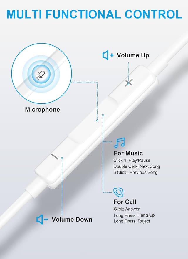 Thumbnail 6 de USB-C Headphones 2 Pack with Mic