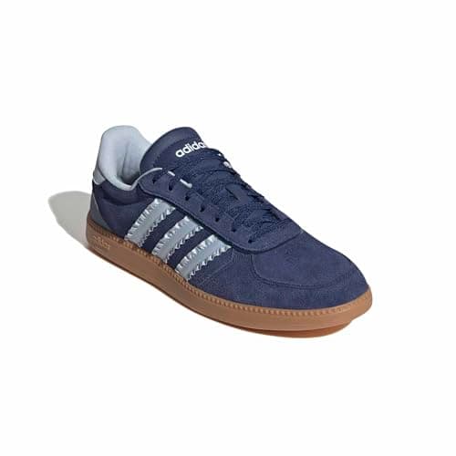 Detalle de adidas Breaknet Sleek para mujer (Dark Blue/Crystal Sky/GUM10) talla 39 1/3