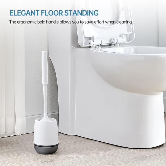 Thumbnail 5 de Toilet Brush Set with Holder Black Head