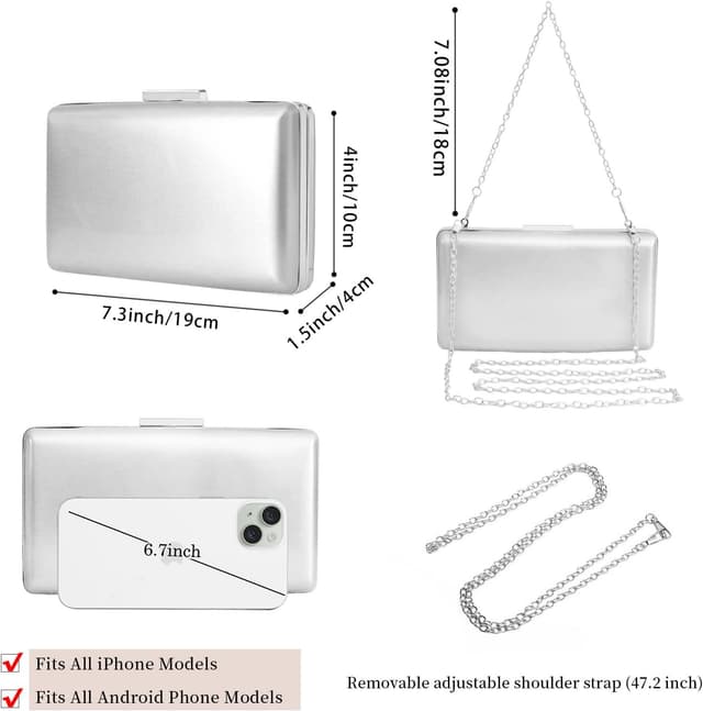Thumbnail 3 de XINGSHUNFU Evening Clutch Purse