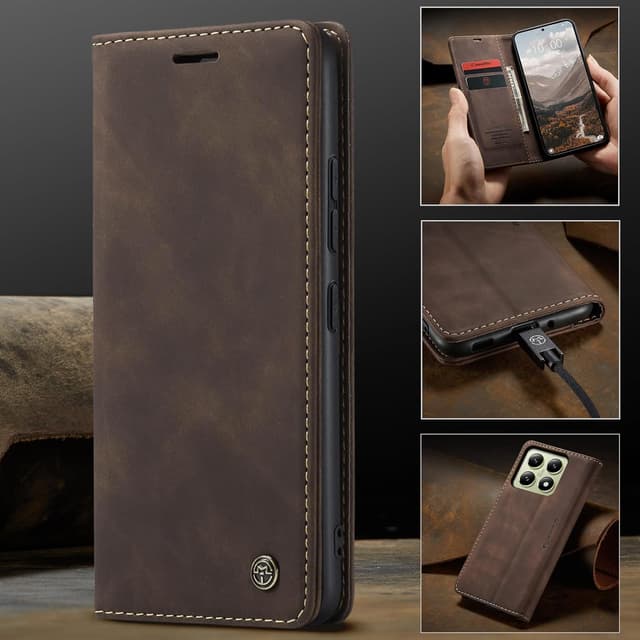 Thumbnail 4 de Monweicz Xiaomi 14T Hülle Premium Flip Case