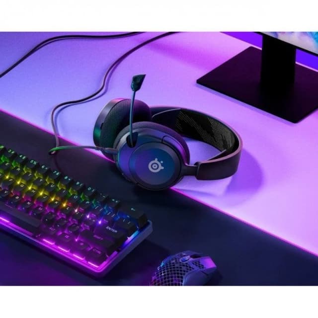 Detalle de SteelSeries Arctis Nova 1 auriculares gaming