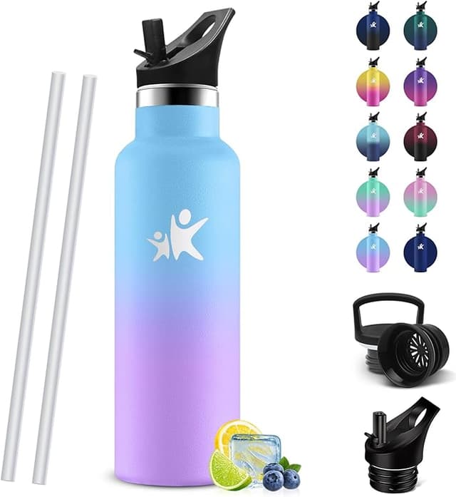 Imagen de HoneyHolly Botella Agua 500ml Niños y Adultos Sin BPA 💧 en OfertitasTOP