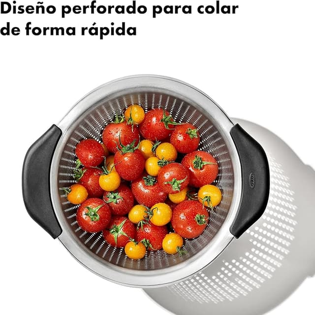 Thumbnail 2 de OXO Good Grips Colador de acero inoxidable 2,8 l 🍽