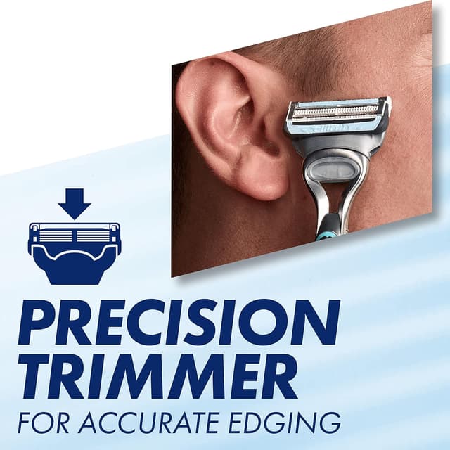 Thumbnail 6 de Gillette SkinGuard Sensitive Razor for Men with SkinGuard protection and 10 blade refills