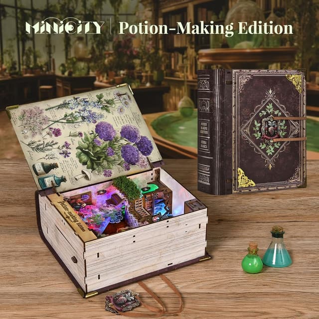 Thumbnail 6 de MiniCity Magic Book Nook with Lights