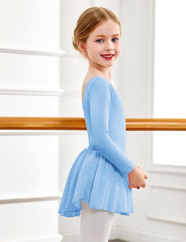Detalle 2 de Robe de ballet enfant en coton 2-10 ans