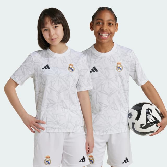 Imagen de Adidas Camiseta calentamiento Real Madrid Adolescentes 30 en OfertitasTOP