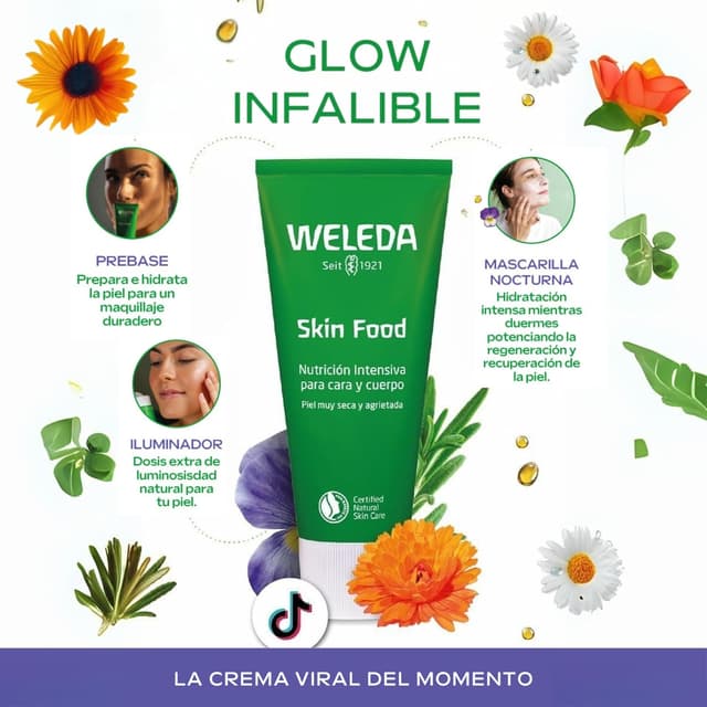 Thumbnail 3 de Weleda Skin Food Original crema reparadora 75 ml