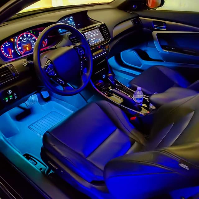 Thumbnail 6 de Nilight TR-06 4PCS 48 LED Interior Music Car Strip Lights (DC 12V) with Sound Active + Wireless Remote