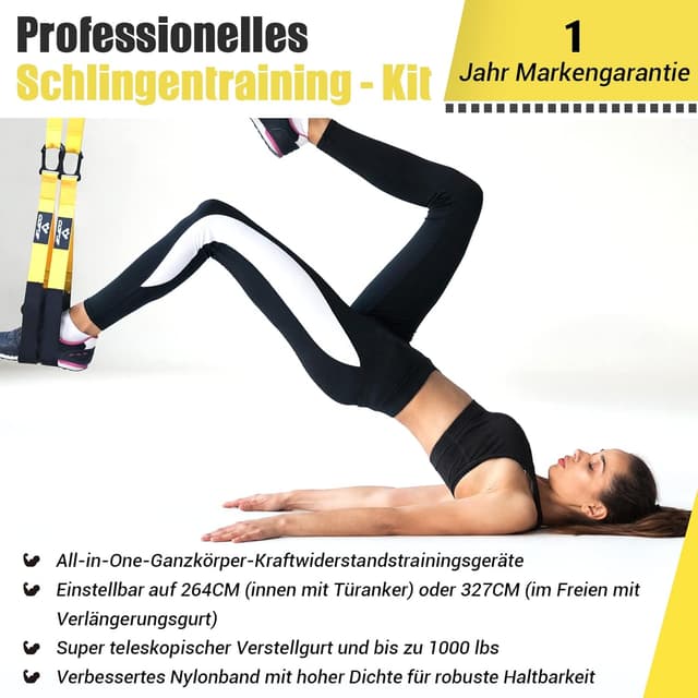 Detalle 2 de COFOF Schlingentrainer 500 lb đïžâ