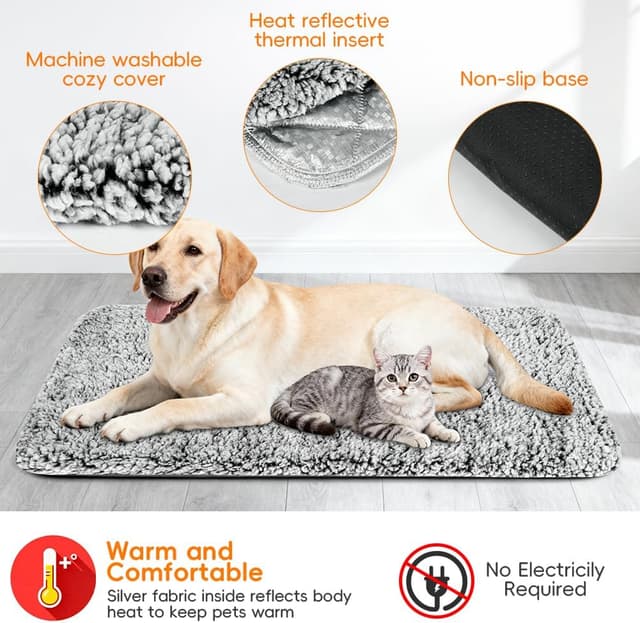 Thumbnail 3 de Adiwo Manta térmica 60 x 45 cm para mascotas 🐾