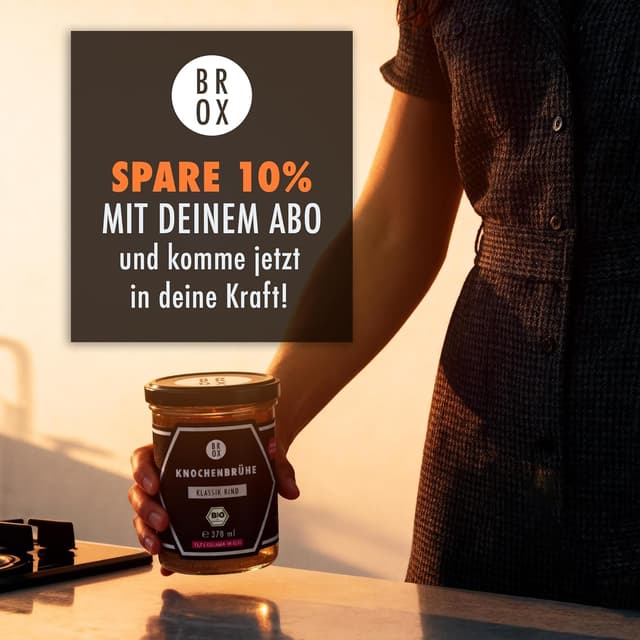 Thumbnail 6 de BROX Knochenbrühe Rind Bio 6x370ml 🍲