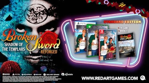 Detalle de Broken Sword La Leyenda PS5 aventura 4K