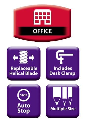 Detalle 2 de Swordfish 40103 taille-crayon mécanique ⚙