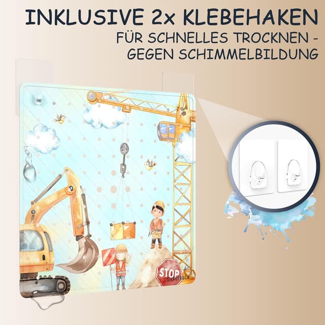 Thumbnail 3 de SilverRack Tapis de douche antidérapant 53 x 53 cm