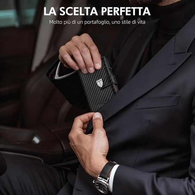 Thumbnail 5 de TENBST Portafoglio Uomo 7 slot