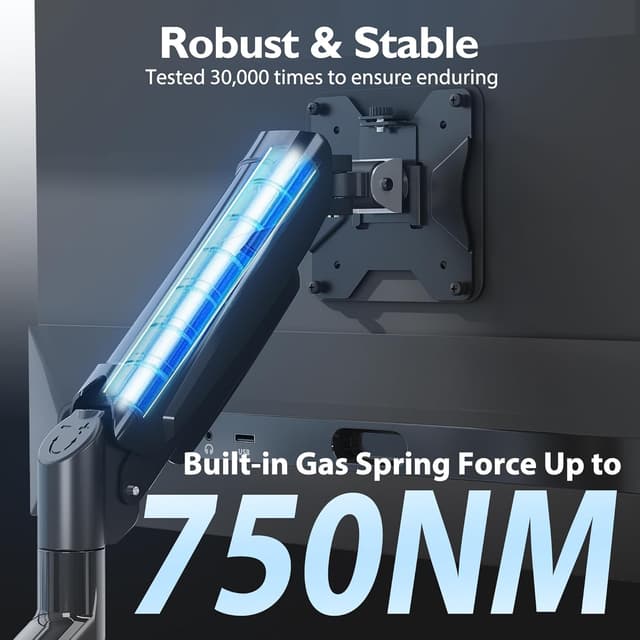 Thumbnail 2 de BONTEC Soporte Monitor Ajustable Ergonómico para Pantallas de 13" a 34" 🖥