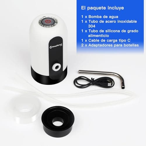 Detalle 2 de EASY SPEED EASYSPEED dispensador de agua portátil USB-C con batería de 1200 mAh y grifo eléctrico