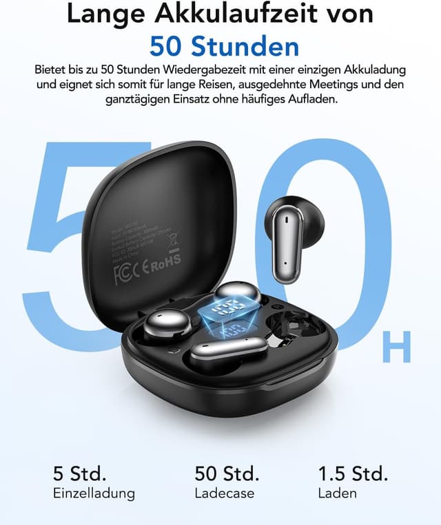 Detalle 2 de MINISO MS108 Übersetzer-Kopfhörer 6 Modi