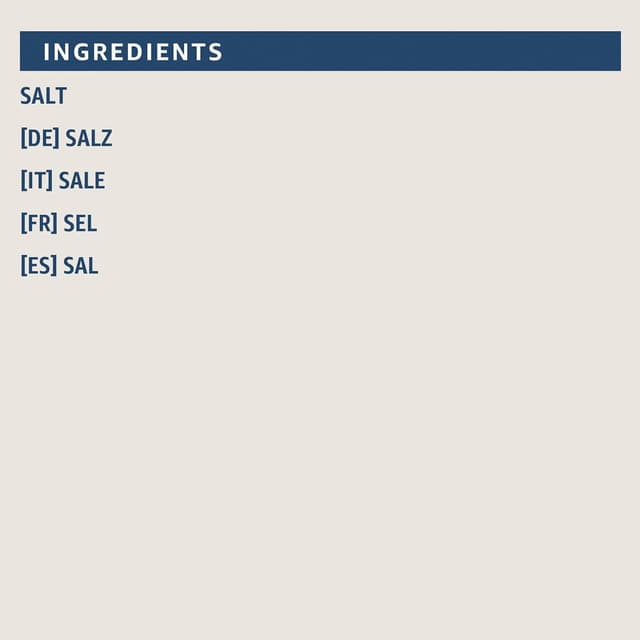 Detalle 2 de by Amazon Feines Salz, 2,5 kg – feines Speisesalz für vegetarische und vegane Küche