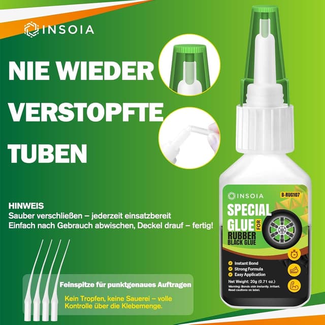 Detalle 2 de Gummikleber Extra Stark Wasserfest 30 g