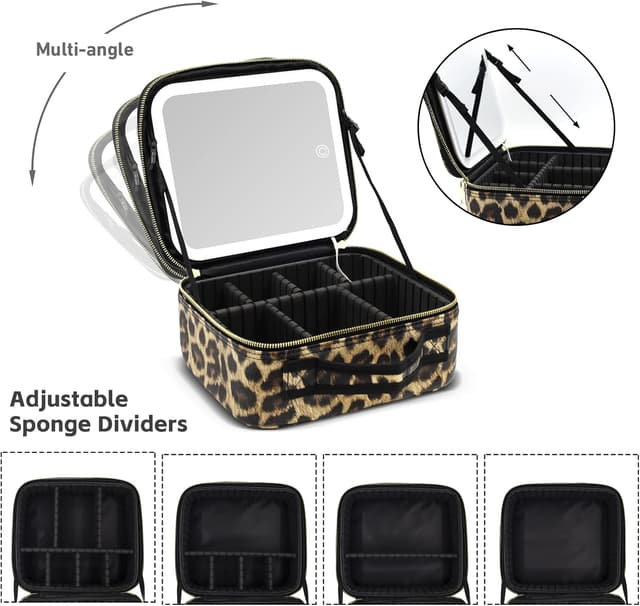 Thumbnail 5 de Makeup Bag with Light up Mirror 10X