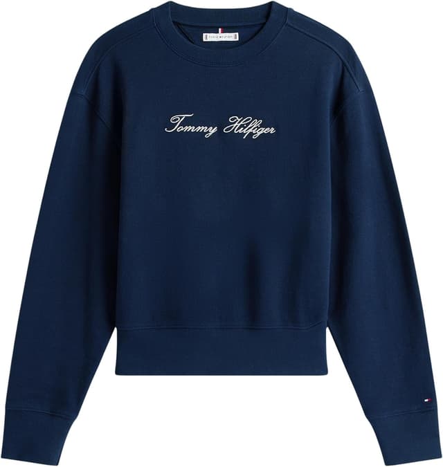 Detalle 2 de Tommy Hilfiger lurex script sweatshirt