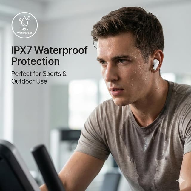 Thumbnail 3 de UXD Auricolari Bluetooth 5.3 Wireless, 25 Ore