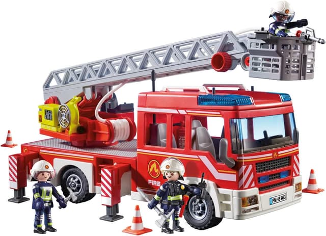 Thumbnail 5 de Playmobil 9463 Fire Ladder Unit with Lights and Sound 🚒