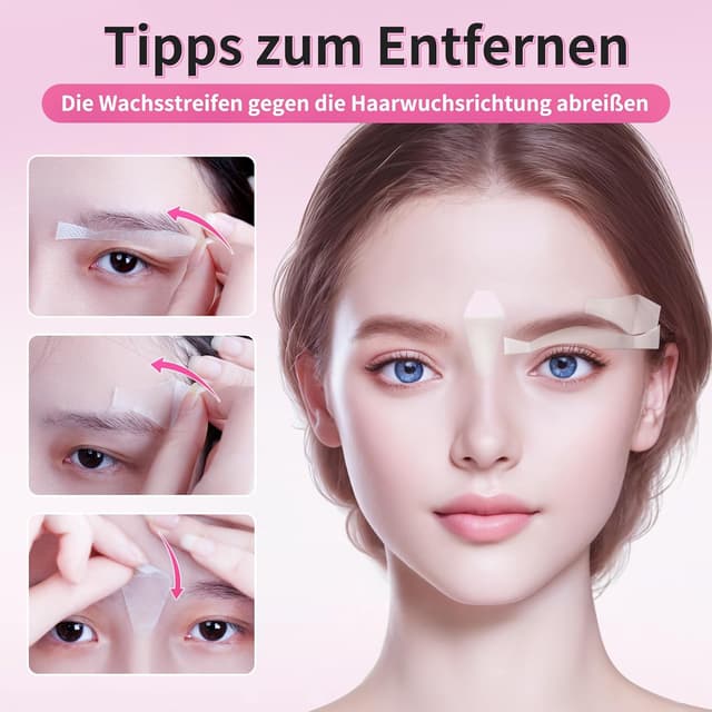 Thumbnail 4 de Beauty7 Augenbrauen Wachsstreifen vorgeschnitten